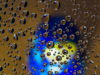 Water Drops Reflection
