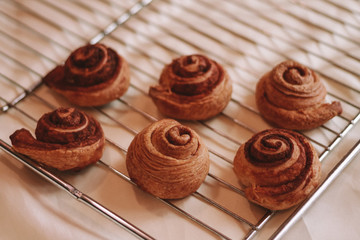 chocolate cake on a wooden table