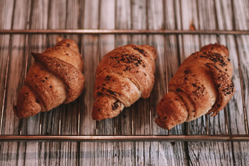 Croissants on the table