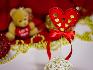 Valentine's Day - Holiday Decoration  in heart shape