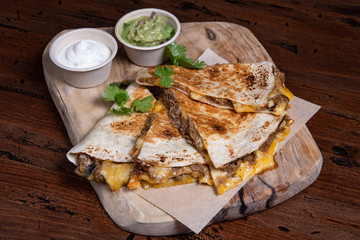 Quesadilla Mexican Food.