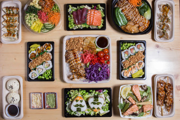 Traditional japanese food