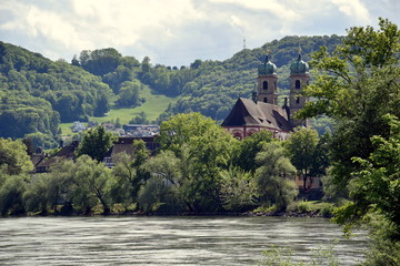 Fototapeta na wymiar Bad Säckingen am Rhein