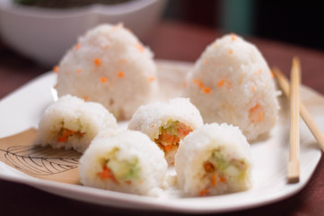 Homemade Oniguiri/Sushi 
