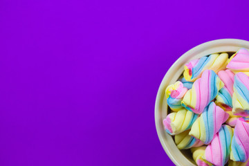 Marshmallow Purple background