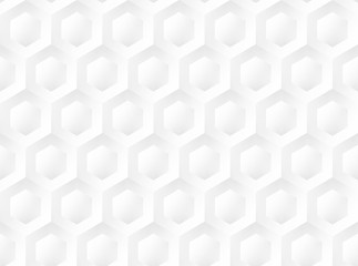 White honeycomb pattern