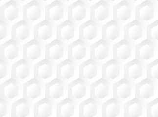 White honeycomb pattern