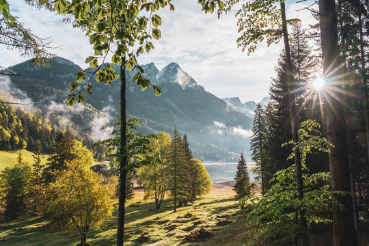 Morgenstimmung am Hintersteiner See
