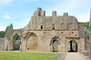 Fototapeta na wymiar Tintern Abbey, Wales 
