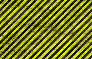 hazard warning diagonal stripes