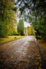 Romantic scottish castle on skay island Armadale
