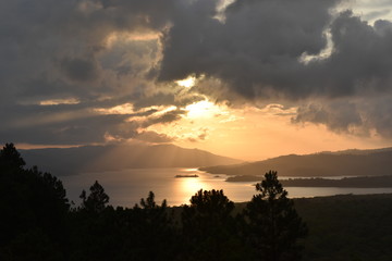 atardecer