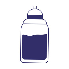 water bottle beverage design isolated icon