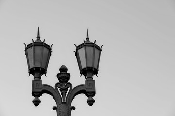 Fototapeta na wymiar Street Lamp in Los Angeles