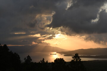 atardecer