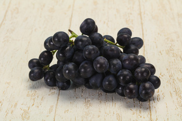 Fresh ripe sweet red grape
