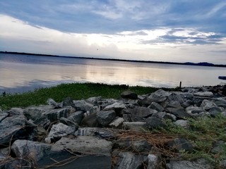 lake and sky