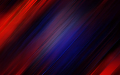 Black, red and blue background with diagonal lines