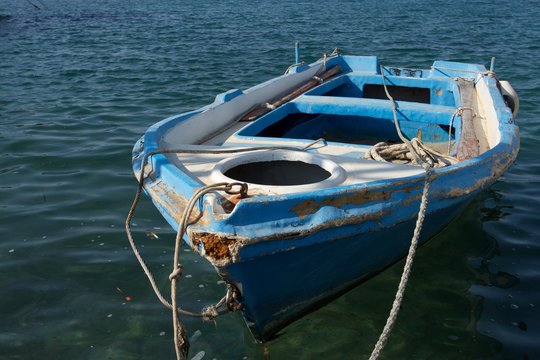 fishing boats in the harbor