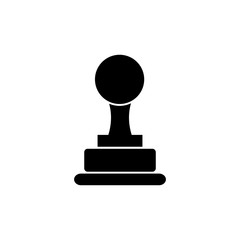 Rubber Stamp Icon Design Vector Template