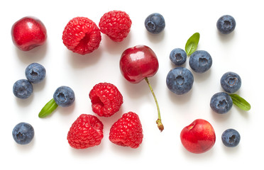 fresh ripe berries