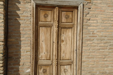 Fototapeta na wymiar Uzbekistan Shakhrisabz Architecture Old Buildings