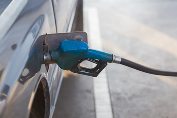 Refueling in the gas station