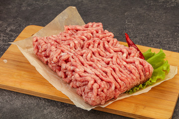 Minced meat - pork and beef