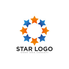 Star Logo Icon Design Vector