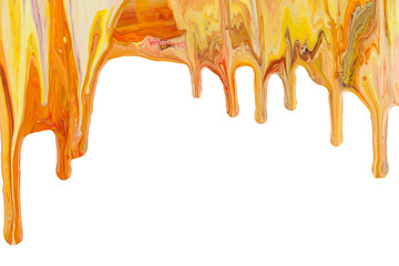 Color dripping paint