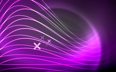 Abstract background - neon line design for Wallpaper, Banner, Background, Card, Book Illustration, landing page