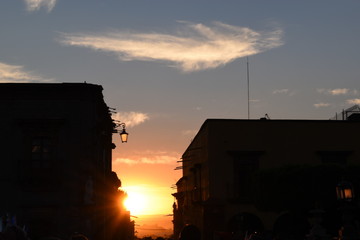 atardecer