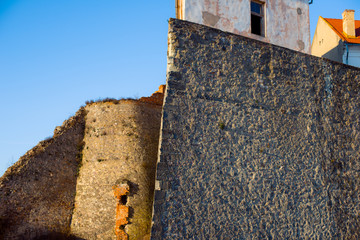 
Palanok castle and its large walls, the best castles in Ukraine