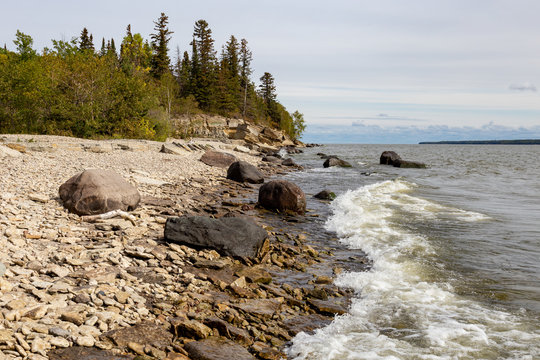 Sunny Day on a Canadian Beach
