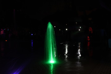 fuente de piso colores