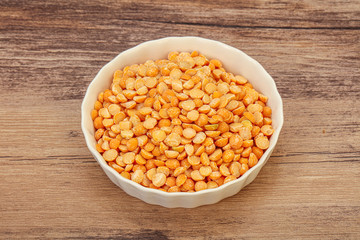 Dry peas for cooking