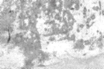 Grunge halftone dots background