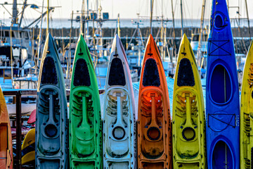 Kayak rainbow