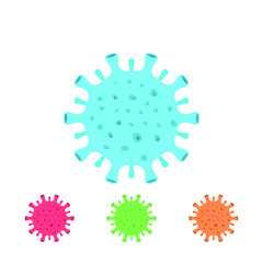 Coronavirus icon. Epidemic from China. COVID-19.