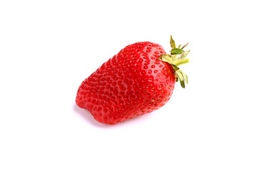 Strawberries berry isolated on white background