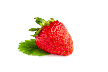 Strawberries berry isolated on white background