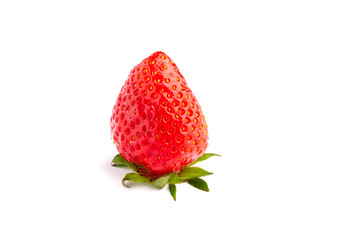 Strawberries berry isolated on white background