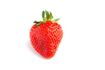 Strawberries berry isolated on white background