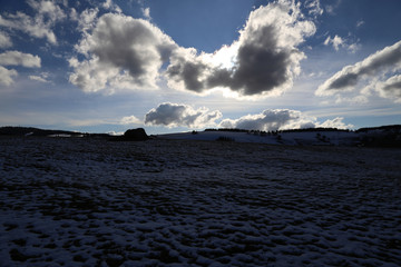 Sonnenuntergang und Wolken, Hofsgrund, Schwarzwald