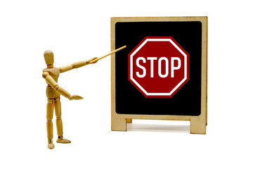 STOP ROAD SIGN