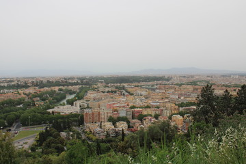 Obraz premium panorama of rome italy
