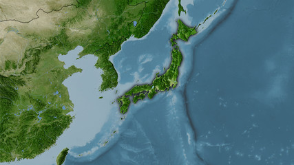 Japan, satellite B - dark glow © Yarr65