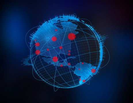 Global coronavirus pandemic outbreak