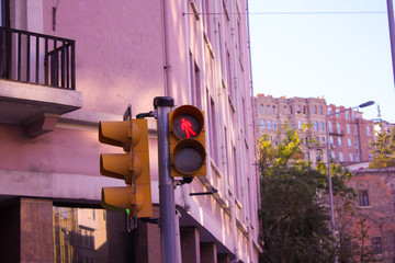 traffic light on the street