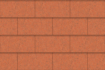 Asphalt shingles, red. Seamless pattern. Vector illustration EPS 10